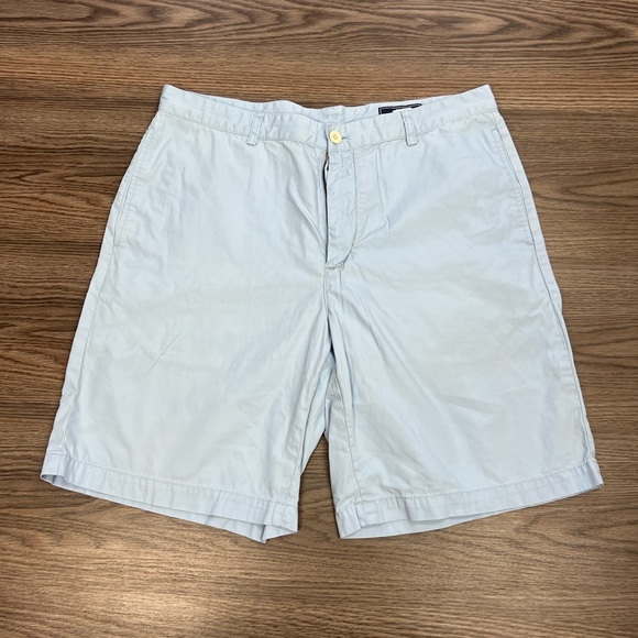 Vineyard Vines Other - Vineyard Vines Solid Blue Chino Club Shorts 36